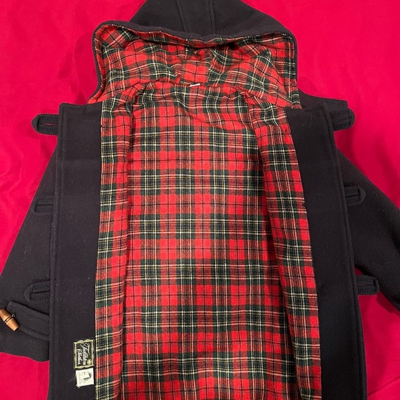 Fieldston Clothes Girls Wool Toggle Pea Coat - Size 7 - vintage - Picture 3 of 4